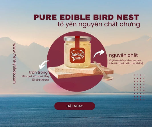 Tổ Yến Chưng Đường Phèn Truyền Thống - 30g Tổ Yến Mỗi Lọ